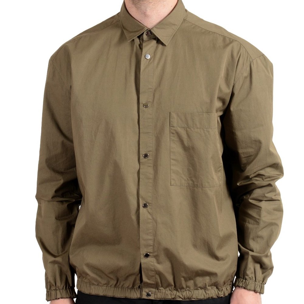 Hugo Boss Mens "Erikson" Olive Green Cotton Jacket